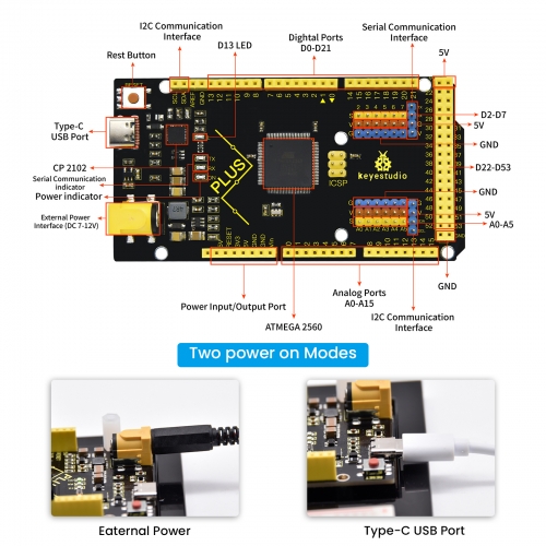 Keyestudio – Kit de démarrage Super STEM complet, pour Arduino UNO