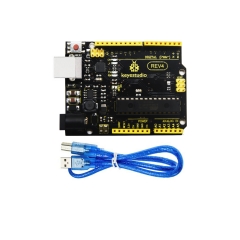 Keyestudio Super UNO R3 Development Board  For Arduino +USB Cable