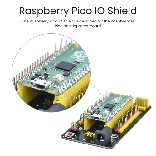Pico Breadboard Kit - shield for Raspberry Pi Pico Botland