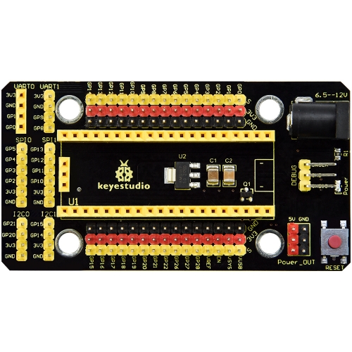 Keyestudio Raspberry Pi Pico IO Shield Development Board For Raspberry Pi