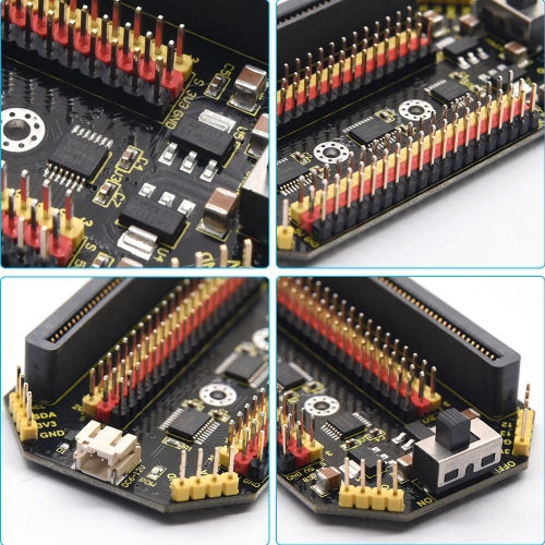 2X(POUR CARTE D'EXTENSION Microbit IO BIT V2.0 Micro: Plaque D