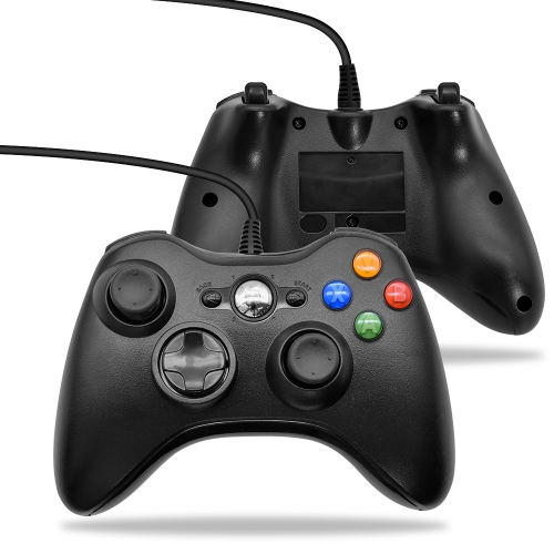 DH-Home USB Wired Game Controller For PC / Raspberry Pi Gamepad, Remote  Dual Vibration Joystick Gamepad For PC (Windows XP / 7/8/10) And Steam /  Roblox / RetroPie / RecalBox 