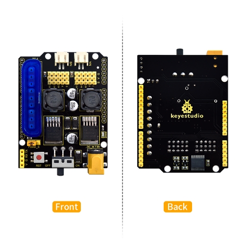 Keyestudio UNO R3 Development Board TB6612FNG Motor/Servo Drive Shield with PS2 Socket