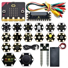 Keyestudio Microbit Honeycomb Smart Wearable Programmable Ultimate Kit For Micro bit