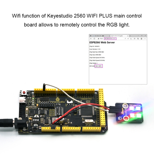 Arduino Nano KEYESTUDIO ESP8266 Wi-Fi Development Board With USB