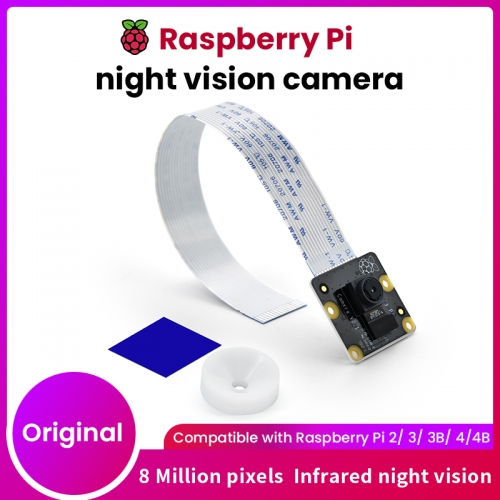 Official Raspberry Pi 4B Camera Module V2 IMX219 8Million pixels Camera