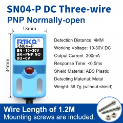 SN04-P Wire Length of 1.2M