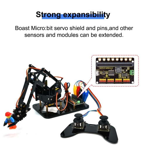 Micro bit 2024 robot arm