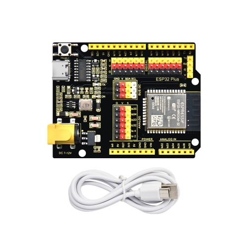 Keyestudio ESP32 PLUS Development Board WROOM-32 module WIFI+Bluetooth Compatible with Arduino