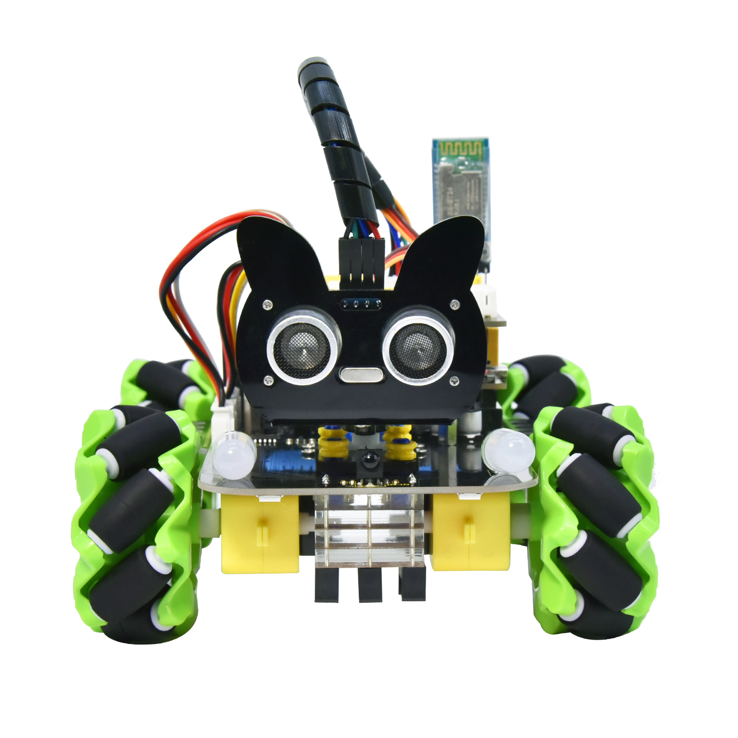 4WD Arduino Compatible Basic Mecanum Robot - RobotShop