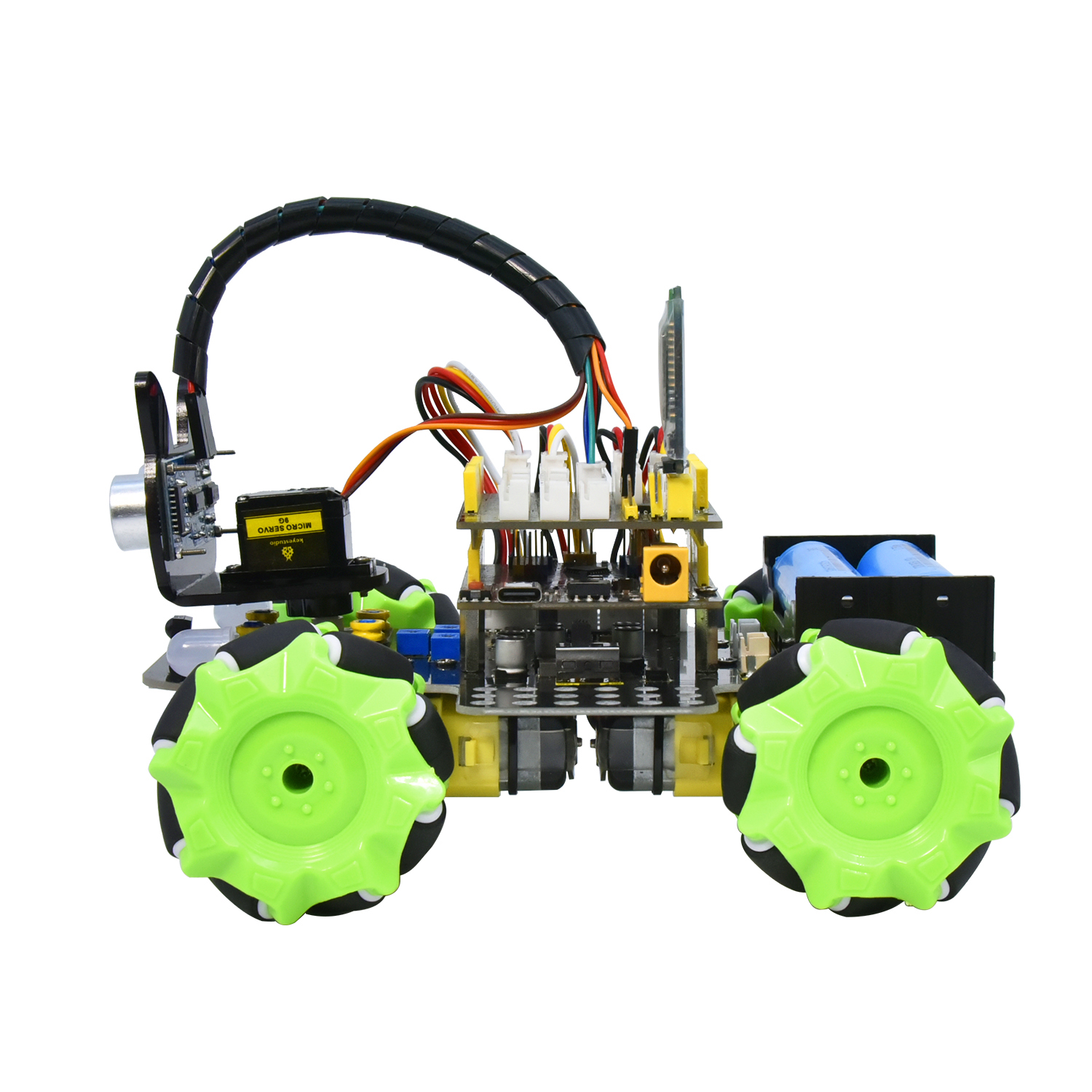 4WD Arduino Compatible Basic Mecanum Robot - RobotShop
