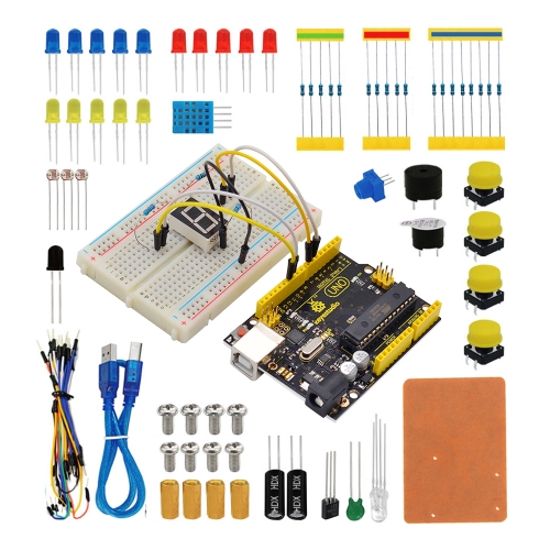 KEYESTUDIO R3 Breadboard kit For Arduino Education Project with