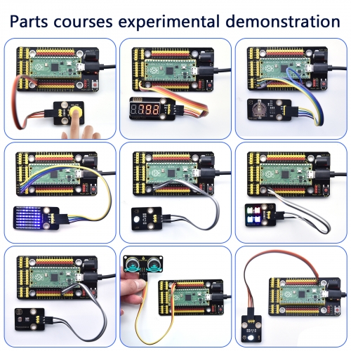 Seasonal Art Projects KEYESTUDIO Raspberry Pi Pico Starter Kit - RP2040 ...