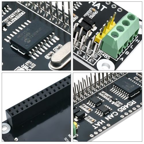 Raspberry Pi GPIO RS485 CAN Shield Compatible With Raspberry Pi
