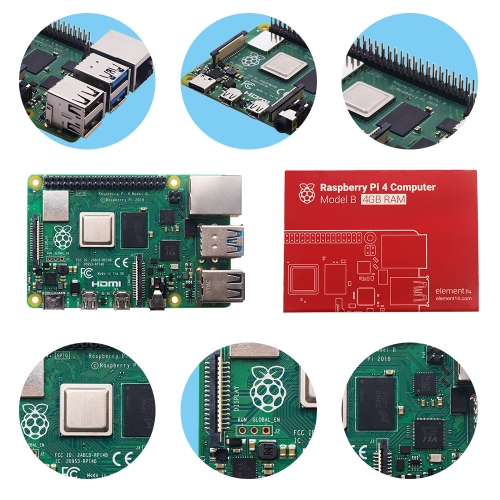 Original Raspberry Pi 4B Complete Starter kit With AU Plug Power