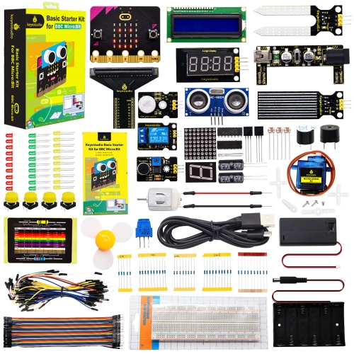 Keyestudio Micro bit Basic Sensor Module Starter Kit With Microbit Board