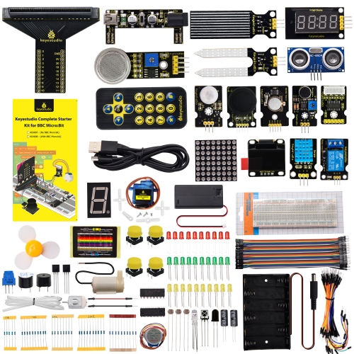 Keyestudio Programming STEM Micro bit V2 Kit Complete Starter Kit (No Micro bit  Board)