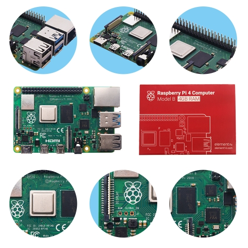 Keyestudio Original Raspberry Pi 4B Starter Kit Complete Device