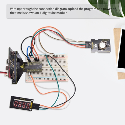 KEYESTUDIO BBC Micro:bit V2 Starter Kit - Kit Initiation Programmation Électronique Projets DIY