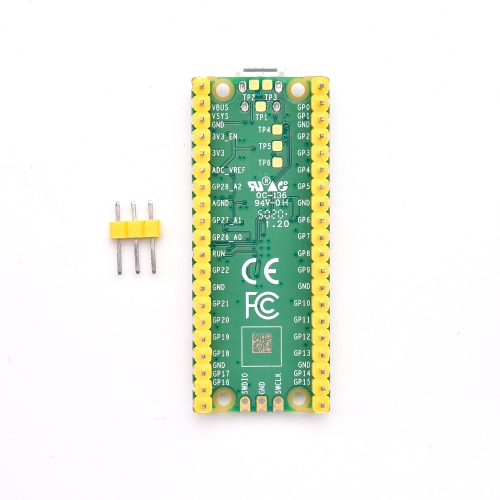 Raspberry Pi Pico Development Board Microcontroller Board  RP2040 Cortex-M0+ Dual-Core ARM Processor With Downward Soldered Pin Header