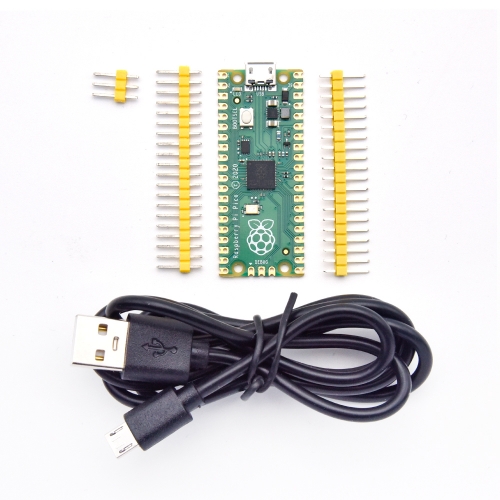 Raspberry Pi Pico Development Board Microcontroller Board  RP2040 Cortex-M0+ Dual-Core ARM Processor With Pin Header and USB Cable