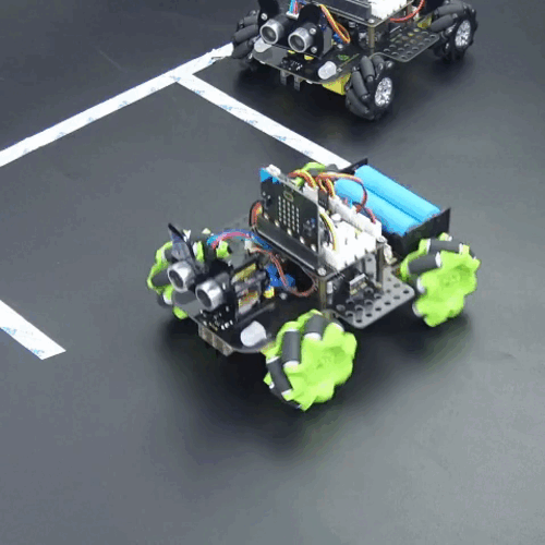 micro:bit 4WD Mecanum-robotbil V2.0 (med micro:bit-kort)