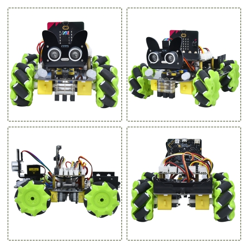 Keyestudio Micro bit 4WD Mecanum Robot Car V2.0 DIY Smart Kit With