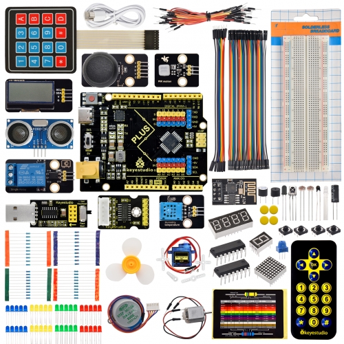 Keyestudio IoT Complete Starter Kit for Arduino DIY Programming Electronics Kit 32Project With Plus Mainboard