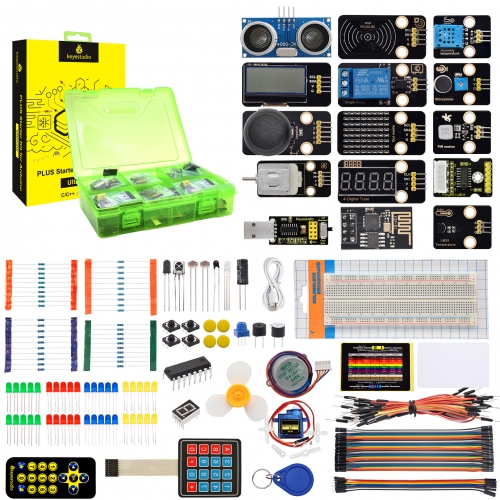 Keyestudio IoT Ultimate Starter Kit for Arduino Programming DIY Project Kit Without Plus Mainboard