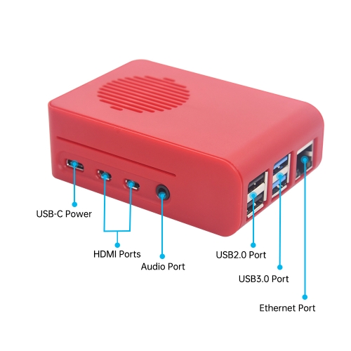 Raspberry Pi 4 Case ABS Case Box Enclosure Shell For Raspberry Pi