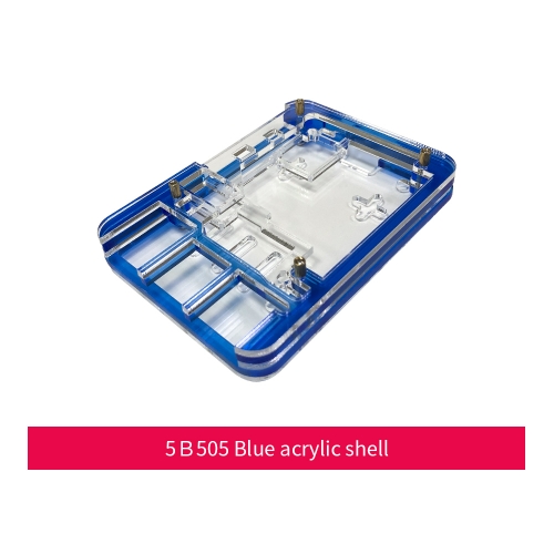 Keyestudio Raspberry Pi 5 Shell Acrylic Case Fan Cover Metal