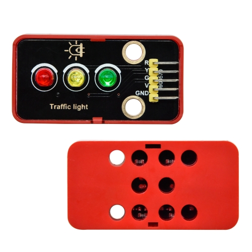 Keyestudio Traffic Light Module For Arduino DIY Programming Projects Compatible LEGO Blocks