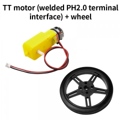 TT motor wire with wheel