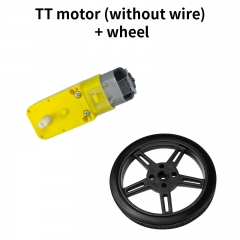 TT motor with wheel