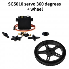 SG5010 servo with wheel