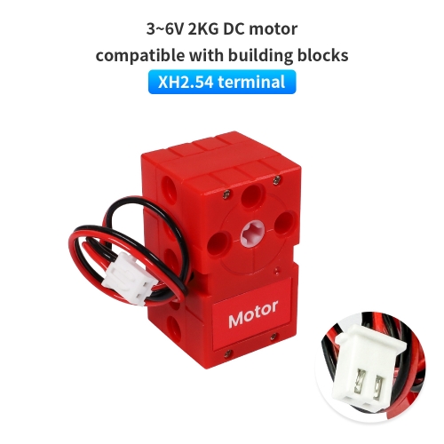 3~6V 2KG DC Motor Compatible with Building Blocks Programmable Servo Motor With XH2.54 Terminal