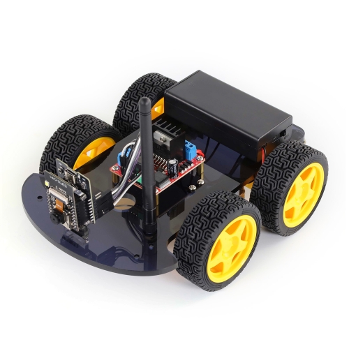 Keyestudio ESP32 Cam 4WD Camera Monitoring Robot Car For