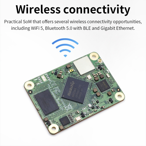 ROCK3 Compute Module(Radxa CM3 IO Board) 4GB/32GB WIFI/BT