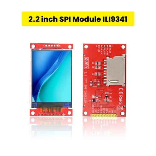 Keyestudio 2.2 Inches SPl Serial Port Without Touchscreen 65K Color Display ILI9341 Driver 320*240