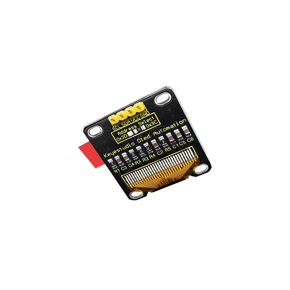 Módulo De Display LED OLED, I2C, Serial 128X64 LCD, Tela LED IIC Comunicar, SH1106, Branco E Azul Para Arduino Esp8266 Nodemcu 1 3in 10pcs - Foto 2