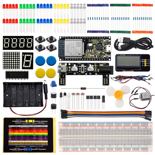 Keyestudio ESP32 Learning Kit Basic Edition ESP32 Starter Kit DIY Electronic Kit For Arduino