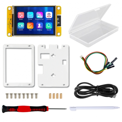 2.8 Inch ESP32-32E Display Module  Resistive Touch TFT Screen With Casing Support Bluetooth WIFI