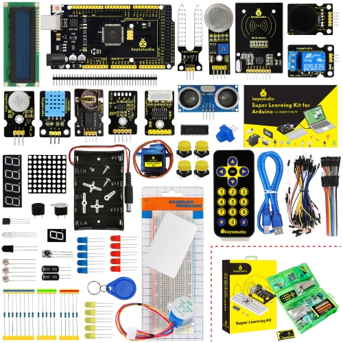 Keyestudio Super Starter Kit/Learning Kit With Mega 2560R3 For Arduino Education Project +PDF(online)+32Projects+Gift Box