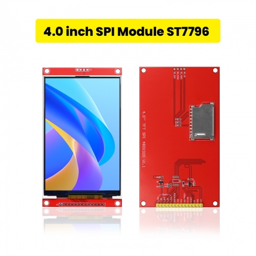 Keyestudio 4.0 Inches SPl Serial Port No Touch Function ST7796 TFT LCD Display For C51&STM32