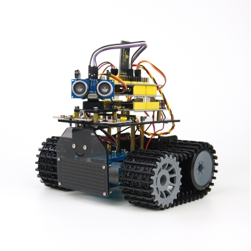 Keyestudio DIY Mini Tank V2.0 Smart Robot car kit for Arduino STEM
