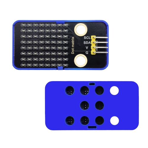 Keyestudio STEM Electronic Building Blocks HT16K33-8X8 Dot Matrix Module for Arduino