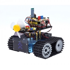 Keyestudio Mini Caterpillar Tank Robot V3.0 For Arduino Kit Robot Car DIY Programmable STEM Toys