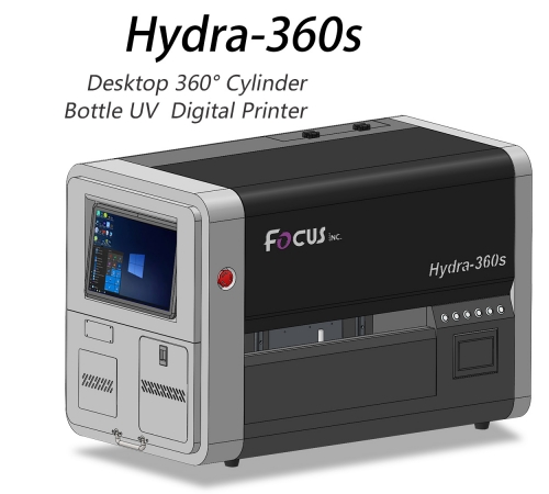 Focus inc. Hydra-360s UV Helix Cylinder Printer