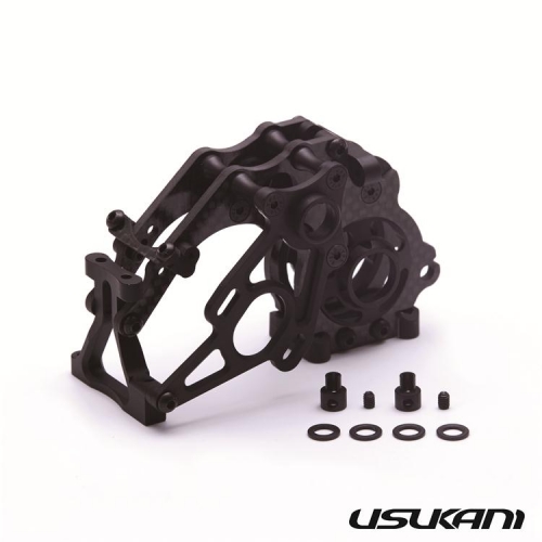 Usukani CF Open Type Rear Gear Box for YD-2(Black)