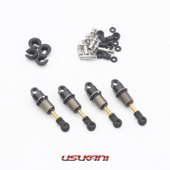 Aluminum hydraulic shock set for 1/24